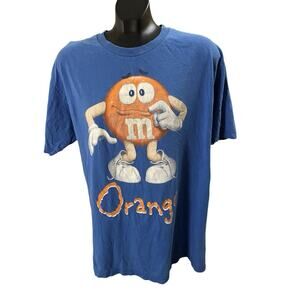 2011 M&M’s Orange Character T-Shirt - Size Large